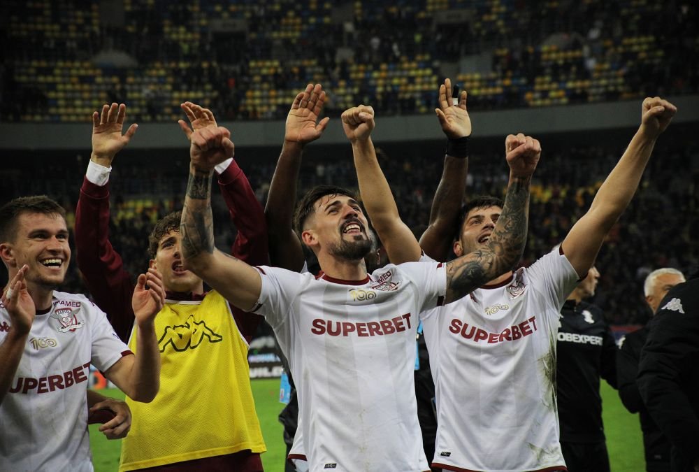 Un strigăt din vechea Troie, pe Arena Națională. Rapidiștii au sărbătorit cu fanii, după victoria cu FCSB_23