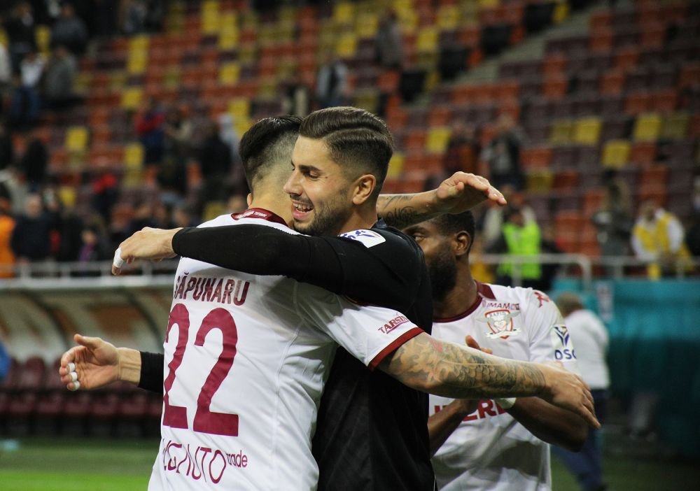 Un strigăt din vechea Troie, pe Arena Națională. Rapidiștii au sărbătorit cu fanii, după victoria cu FCSB_27
