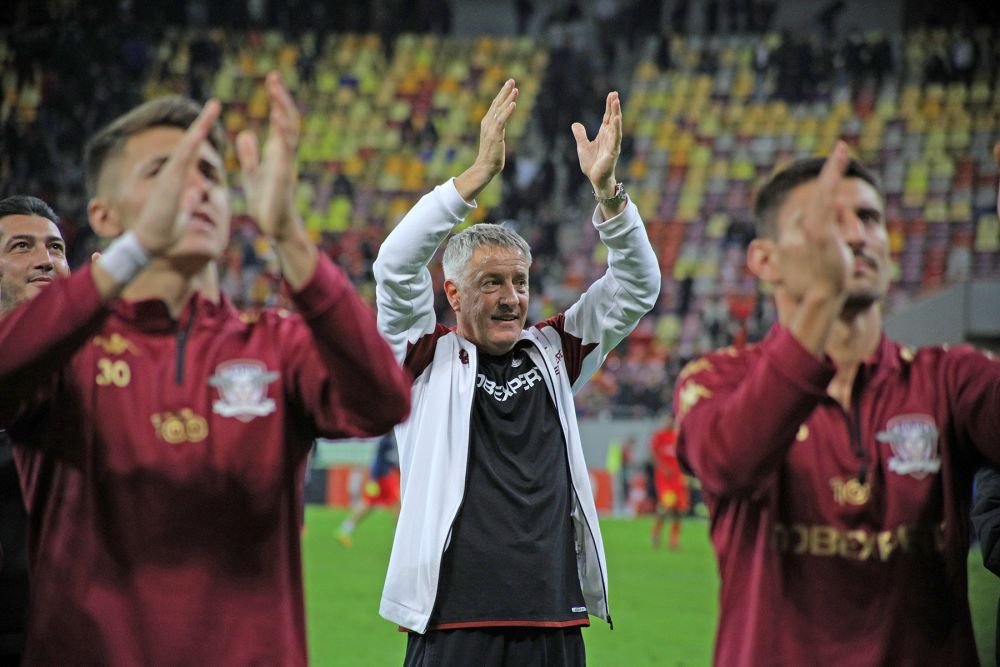 Un strigăt din vechea Troie, pe Arena Națională. Rapidiștii au sărbătorit cu fanii, după victoria cu FCSB_31