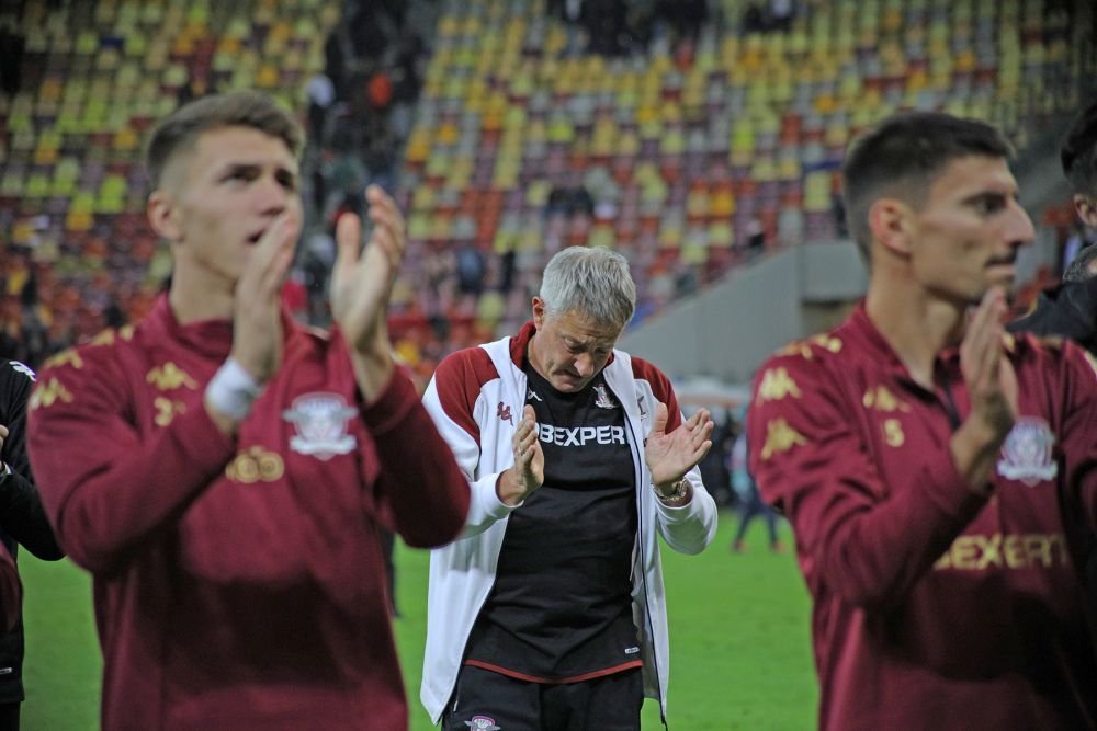 Un strigăt din vechea Troie, pe Arena Națională. Rapidiștii au sărbătorit cu fanii, după victoria cu FCSB_35
