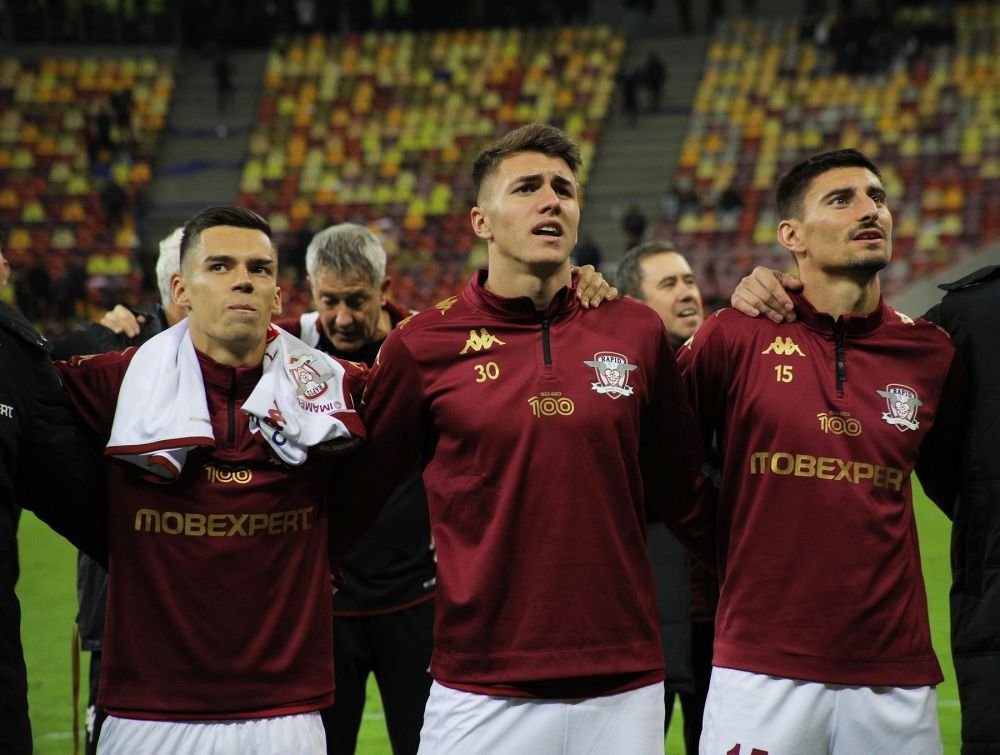 Un strigăt din vechea Troie, pe Arena Națională. Rapidiștii au sărbătorit cu fanii, după victoria cu FCSB_56