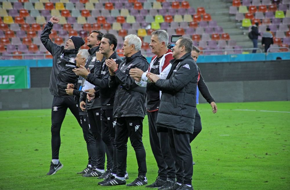 Un strigăt din vechea Troie, pe Arena Națională. Rapidiștii au sărbătorit cu fanii, după victoria cu FCSB_62