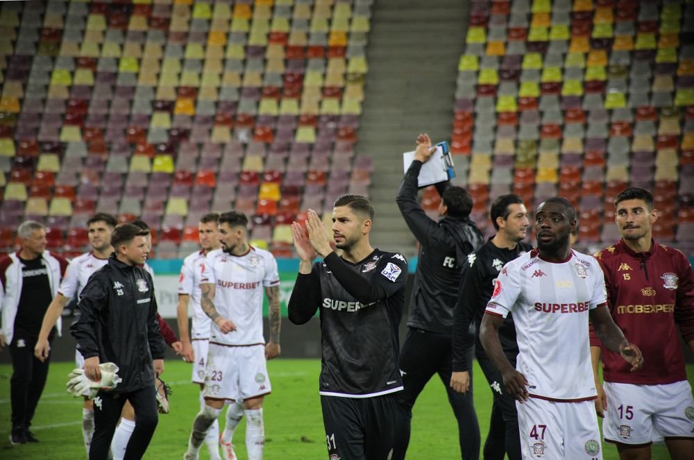 Un strigăt din vechea Troie, pe Arena Națională. Rapidiștii au sărbătorit cu fanii, după victoria cu FCSB_64