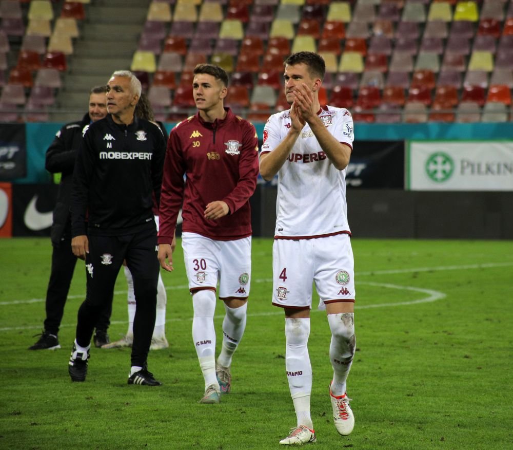 Un strigăt din vechea Troie, pe Arena Națională. Rapidiștii au sărbătorit cu fanii, după victoria cu FCSB_65