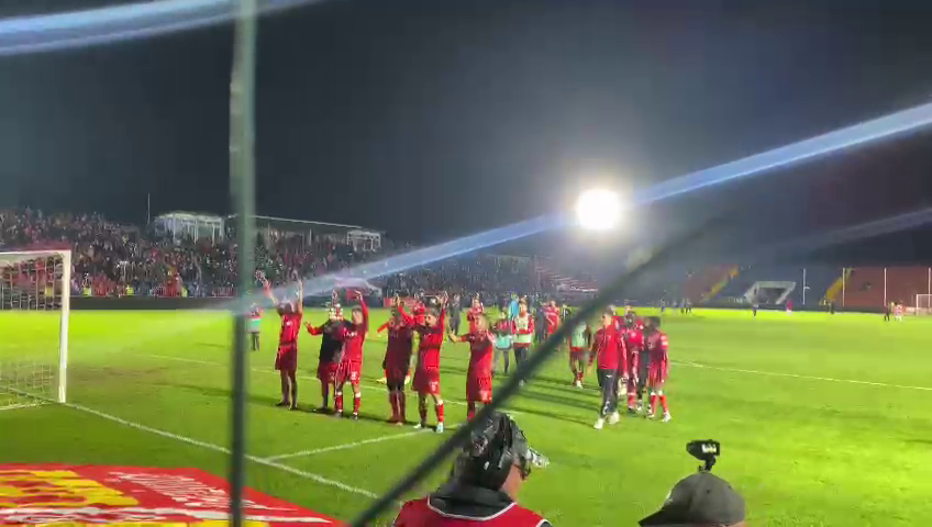 Imaginile bucuriei la Arad, după ce UTA a învins-o pe Dinamo București în prelungiri_4