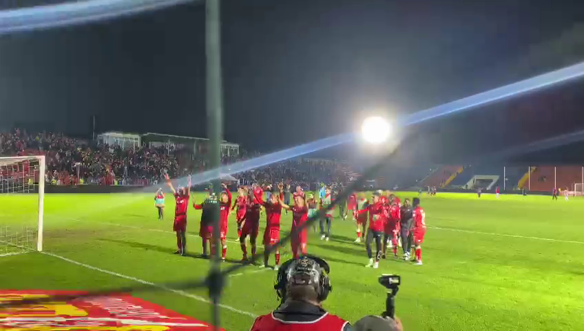 Imaginile bucuriei la Arad, după ce UTA a învins-o pe Dinamo București în prelungiri_5