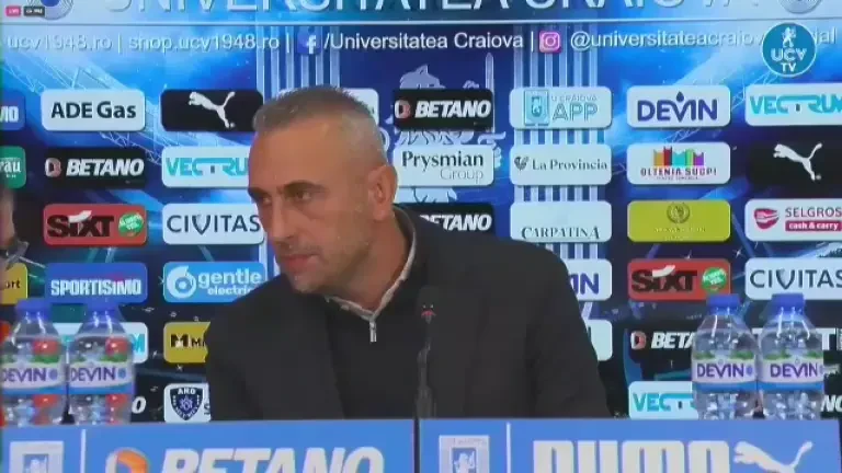 Mihai Rotaru, deranjat de o întrebare primită de Ivaylo Petev (07/11/2023)