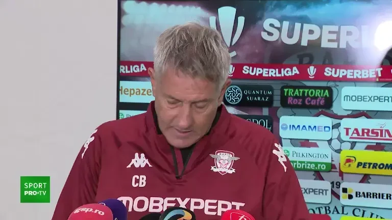 Conferință Cristiano Bergodi, &icirc;nainte de meciul cu Sepsi OSK (09/11/2023)