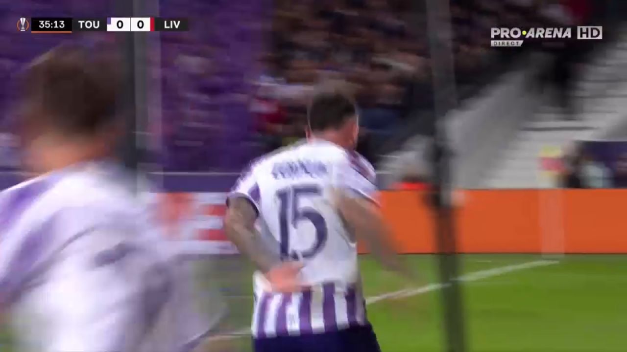 Toulouse - Liverpool a fost pe Pro Arena și VOYO în grupele Europa League! Spectacol cu cinci goluri în meciul serii_3