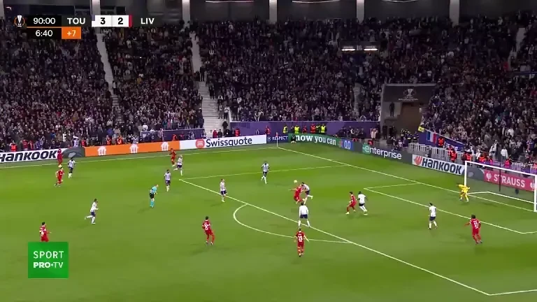 Toulouse - Liverpool: Gol anulat minutul 97