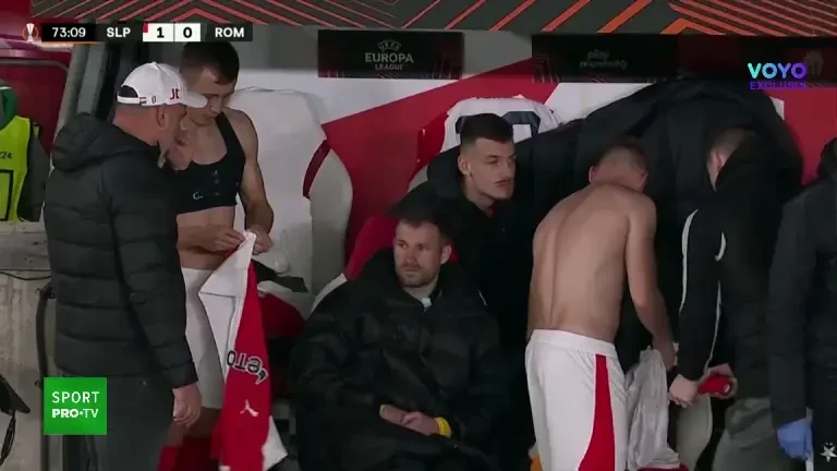 Europa League: Slavia Praga - AS Roma 2-0 | Masopust &icirc;nscrie cu un șut din afara careului