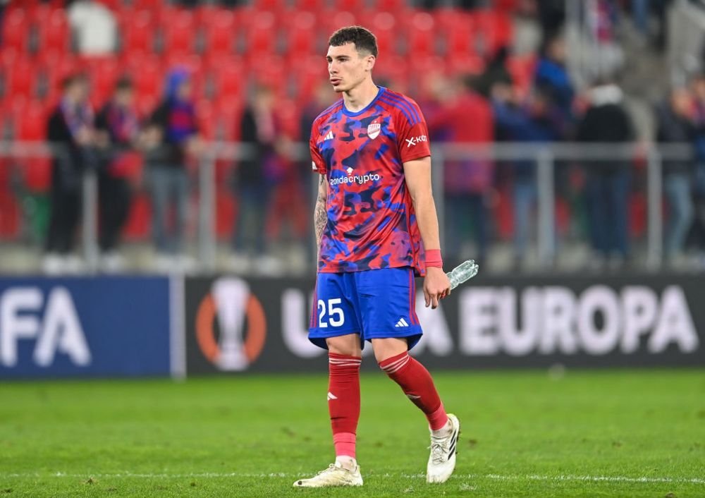 Dezastru pentru Bogdan Racovițan, &icirc;n Europa League. A fost eliminat &icirc;n minutul 13&nbsp;