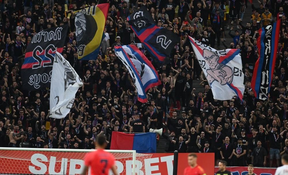 E groasă! Pl&acirc;ngere penală &icirc;mpotriva galeriei rasiste de la FCSB făcută și de Partida Romilor după cea a clubului Rapid