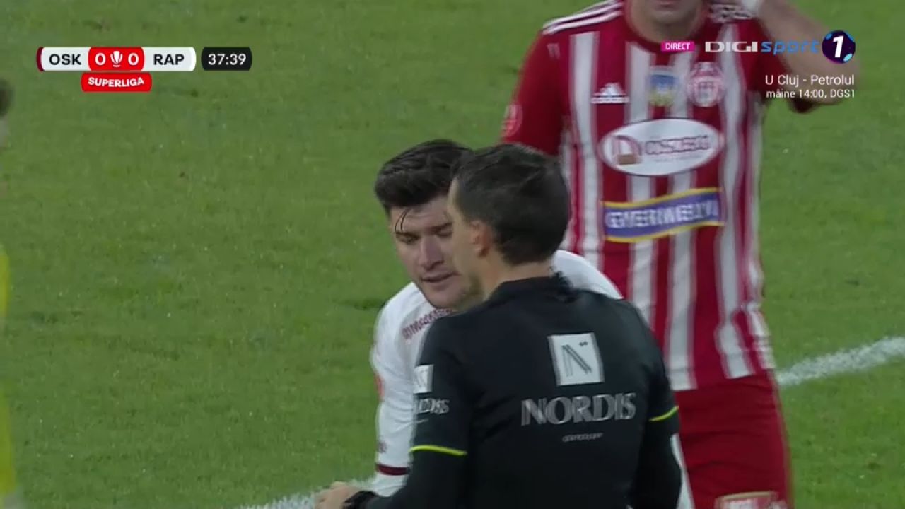VAR și-amar! Meciul Sepsi OSK - Rapid a fost întrerupt câteva minute din cauza problemelor cu arbitrajul video_3