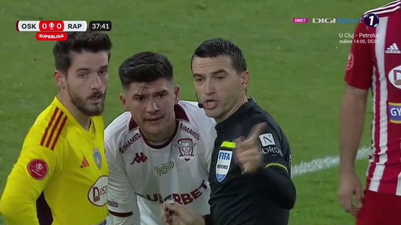 VAR și-amar! Meciul Sepsi OSK - Rapid a fost întrerupt câteva minute din cauza problemelor cu arbitrajul video_1