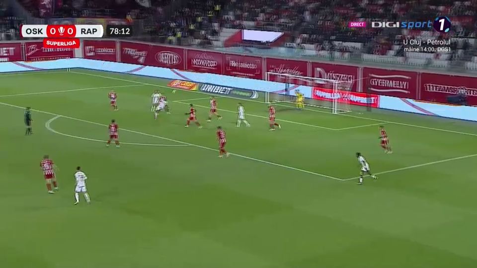 A fost la o bară de un debut spectaculos! Juvhel Tsoumou, execuție spectaculoasă din foarfecă în meciul cu Sepsi OSK_5