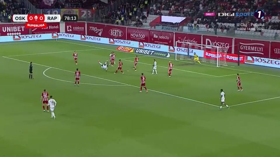A fost la o bară de un debut spectaculos! Juvhel Tsoumou, execuție spectaculoasă din foarfecă în meciul cu Sepsi OSK_6