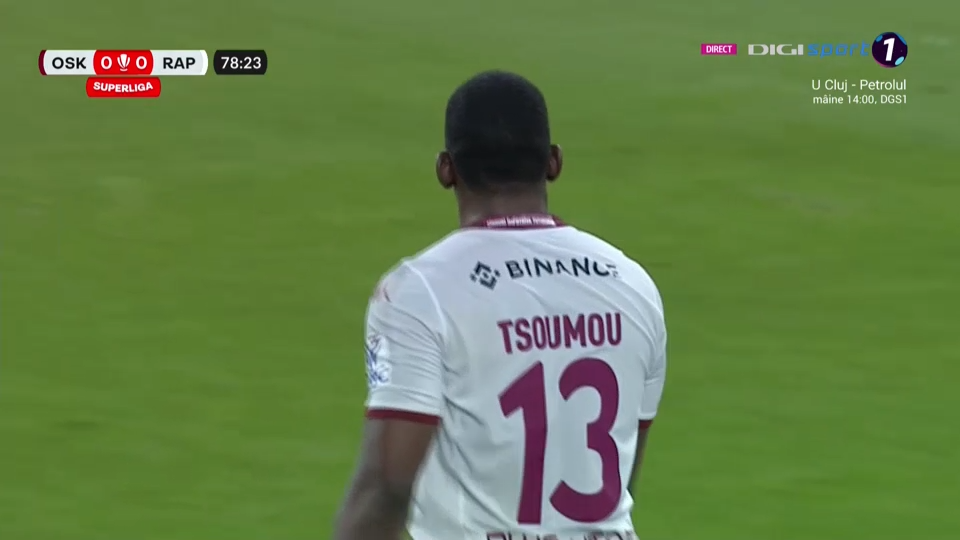 A fost la o bară de un debut spectaculos! Juvhel Tsoumou, execuție spectaculoasă din foarfecă în meciul cu Sepsi OSK_7