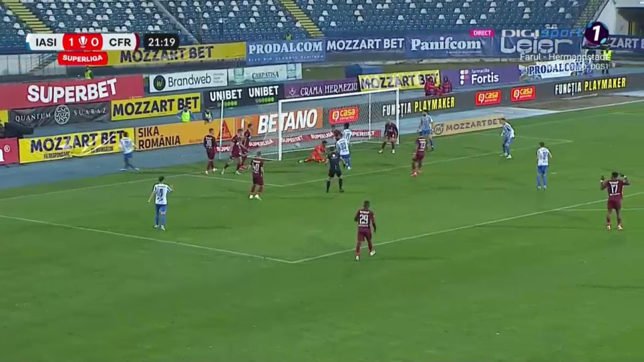 Poli Iași - CFR Cluj 3-3 | Încă un pas greșit pentru trupa lui Mandorlini, al patrulea egal consecutiv pentru moldoveni_8