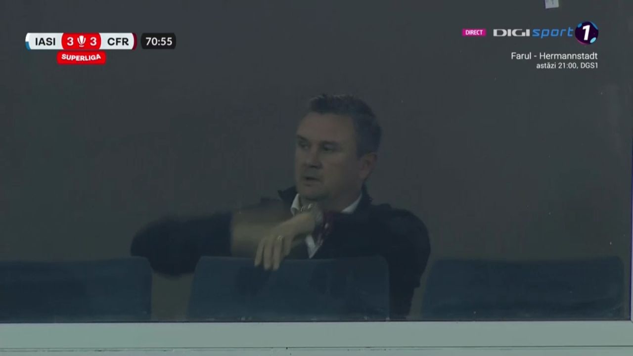 Cristi Balaj nu s-a abținut! Cum a reacționat după ce a fost anulat golul lui Bîrligea, în urma analizei arbitrajului video_9