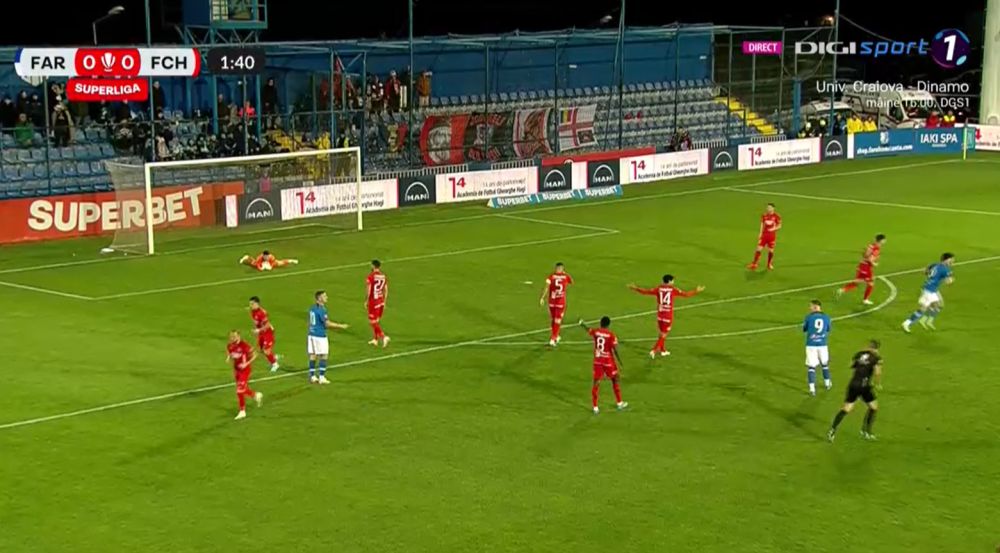 Farul Constanța - FC Hermannstadt 1-1 | Oaspeții au