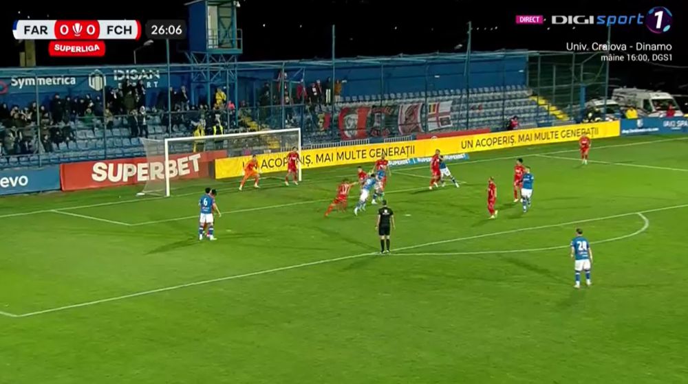 Farul Constanța - FC Hermannstadt 1-1 | Oaspeții au