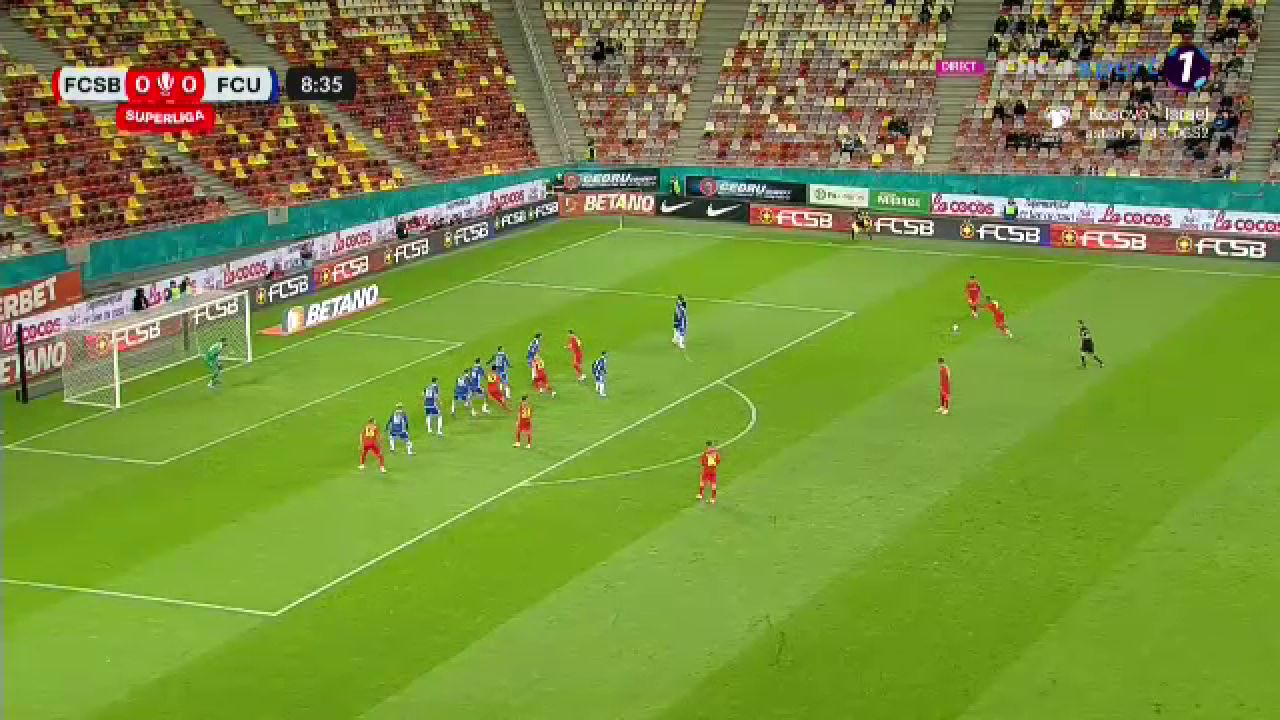 Florinel Coman a înscris spectaculos din lovitură liberă în FCSB - FCU Craiova!_3