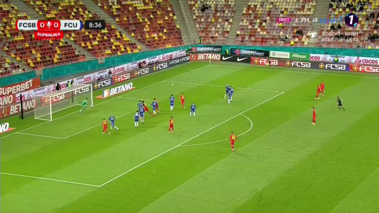 Florinel Coman a înscris spectaculos din lovitură liberă în FCSB - FCU Craiova!_8