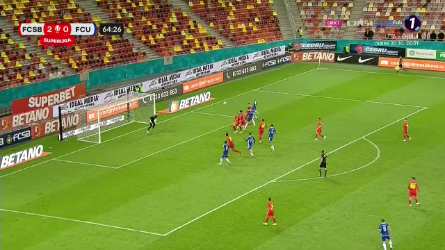FCSB - FCU Craiova 2-1 | Vicecampionii revin pe primul loc, după o victorie muncită în fața oltenilor_7