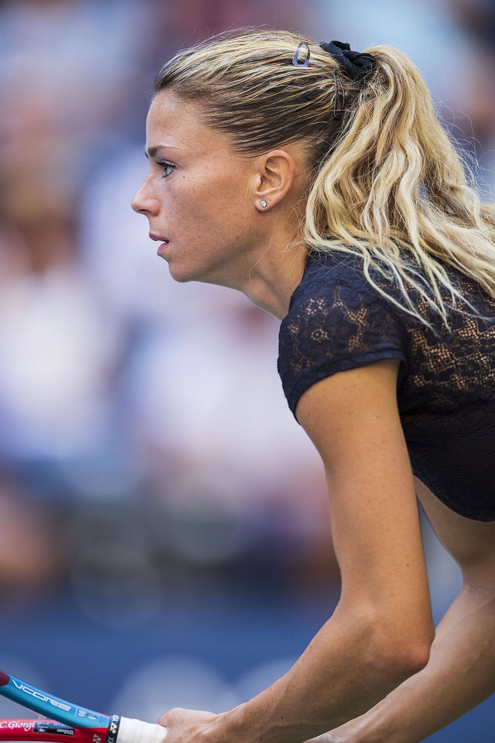 Senzuala Camila Giorgi, într-o nouă ipostază care i-a făcut pe americani să exclame: 