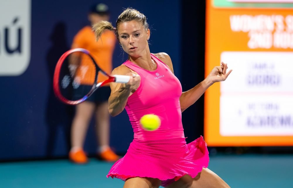 Senzuala Camila Giorgi, într-o nouă ipostază care i-a făcut pe americani să exclame: 