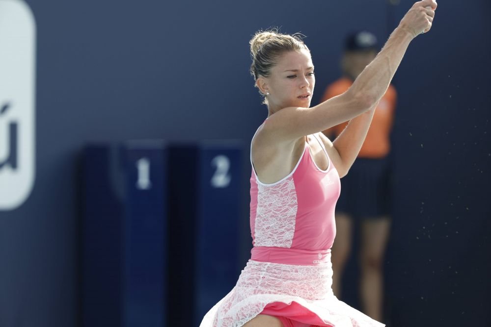 Senzuala Camila Giorgi, într-o nouă ipostază care i-a făcut pe americani să exclame: 