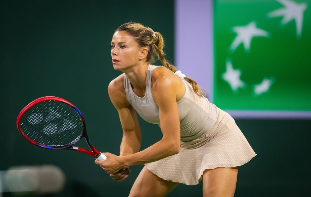 Senzuala Camila Giorgi, într-o nouă ipostază care i-a făcut pe americani să exclame: 