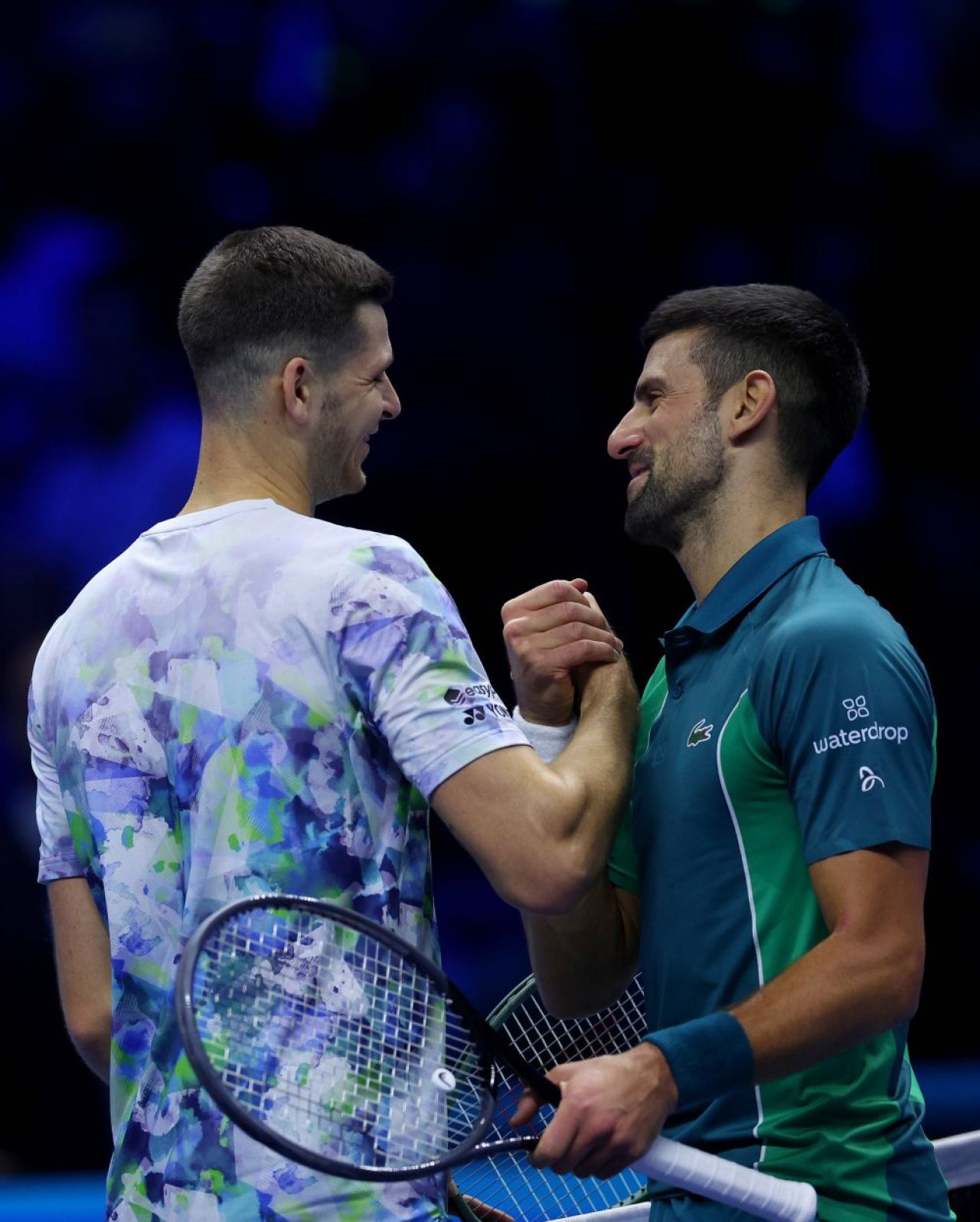 Djokovic, în spirala dură a așteptării. L-a învins în două ore pe Hubert Hurkacz la Turneul Campionilor, dar nu e sigur de calificare_3