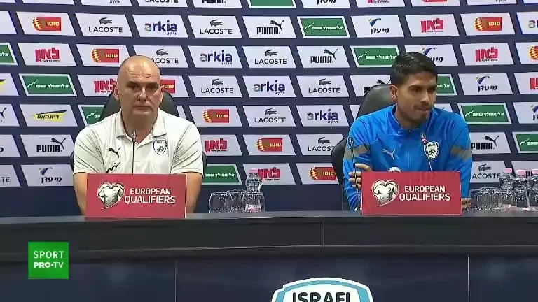 Dor Peretz, înainte de Israel - România (17.11.2023)