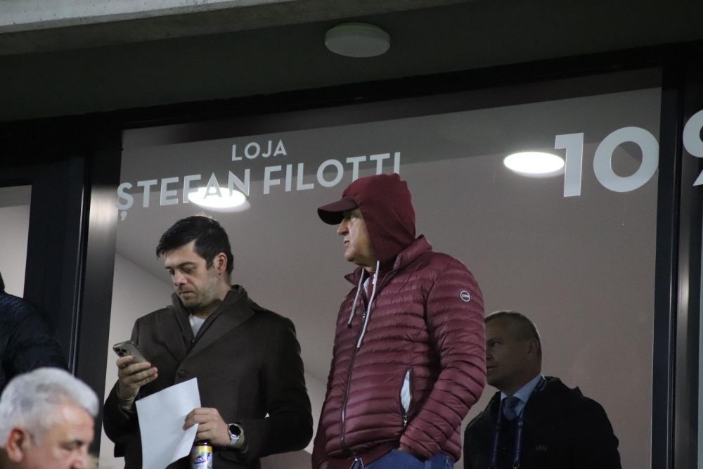 Dan Șucu, prezent în Giulești la România U21 - Albania U21. Patronul Rapidului s-a îmbrăcat în vișiniu_5