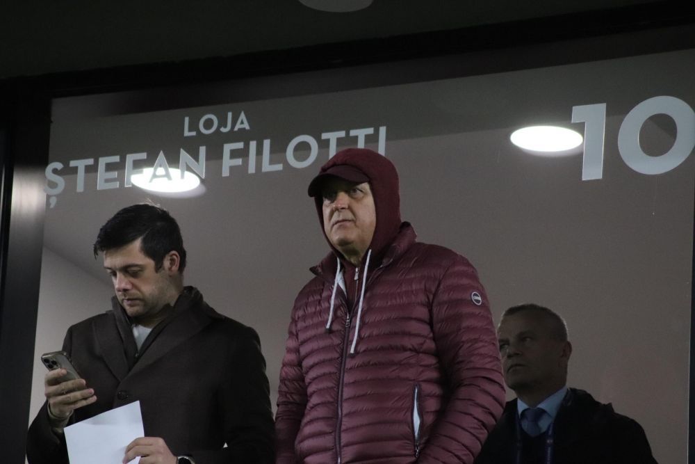 Dan Șucu, prezent în Giulești la România U21 - Albania U21. Patronul Rapidului s-a îmbrăcat în vișiniu_8