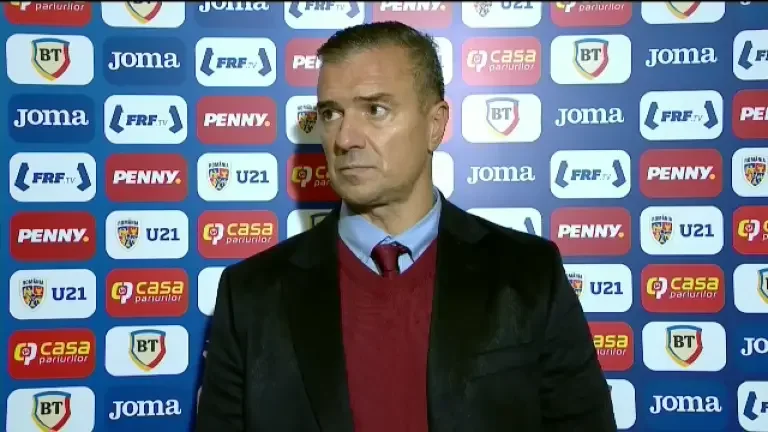 Daniel Pancu, după România U21 - Albania U21 5-0 (17.11.2023)