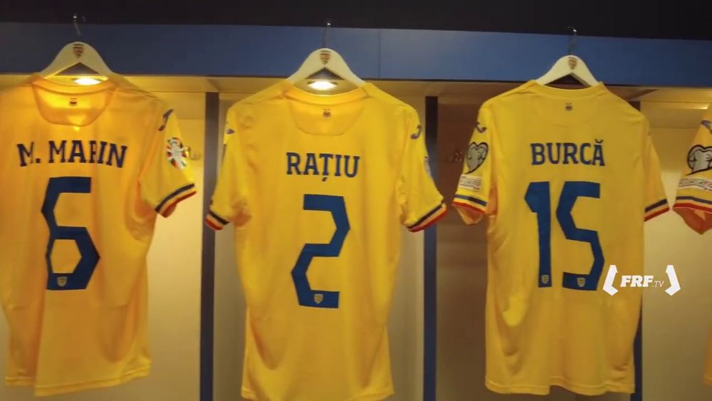 Cum arată vestiarul naționalei înainte de Israel - România_14