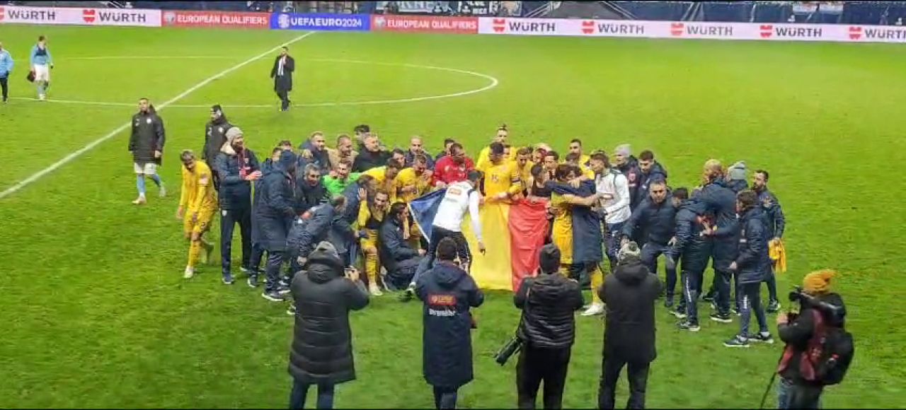Imaginile bucuriei după ce România s-a calificat la EURO 2024_26