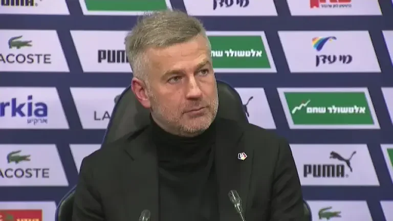 Conferință Edi Iordănescu după Israel - România 1-2