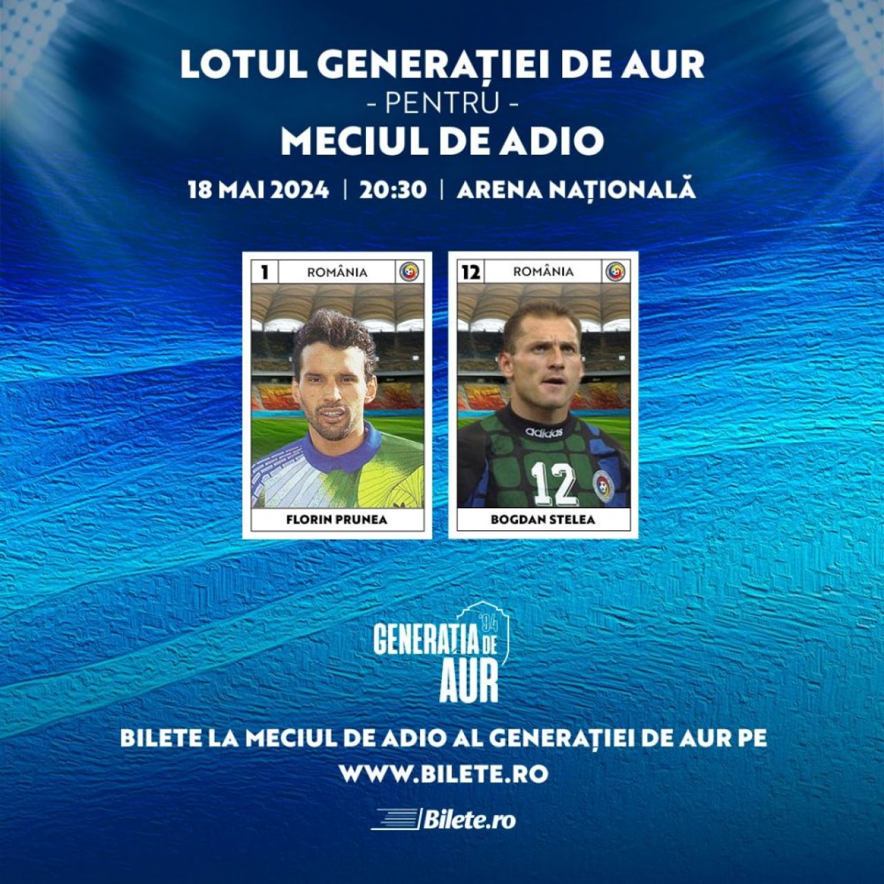 Lotul Generației de Aur pentru meciul de adio de pe Arena Națională! Cine îl înlocuiește pe regretatul Daniel Prodan_2