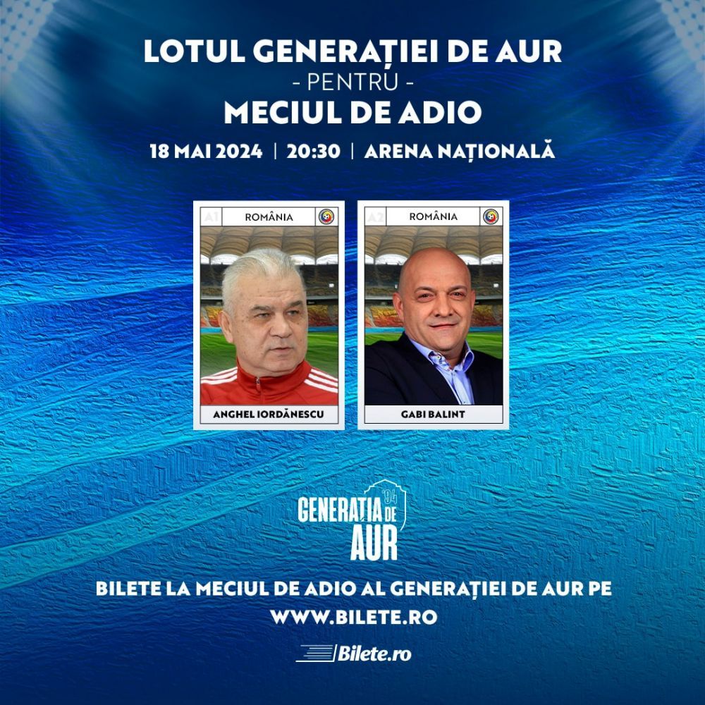 Lotul Generației de Aur pentru meciul de adio de pe Arena Națională! Cine îl înlocuiește pe regretatul Daniel Prodan_6