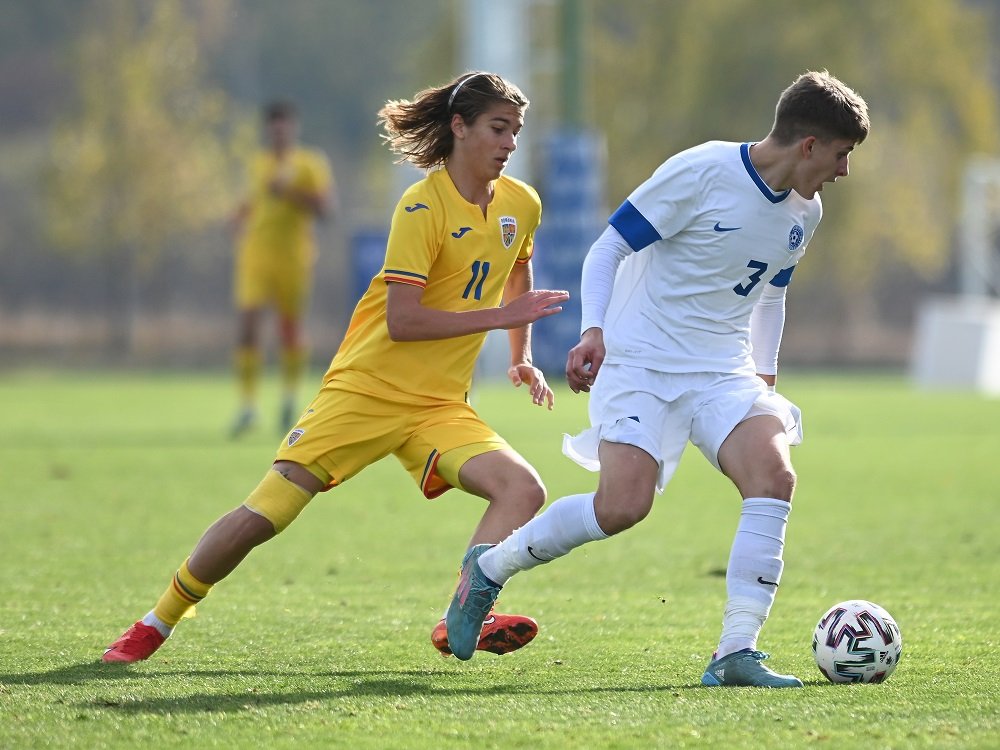 România U17 - Estonia U17 3-0, CALIFICARE pentru Euro! FRF s-a luptat puțin și cu gramatica: ”De la aceiași oră are loc Franța - Norvegia”_5