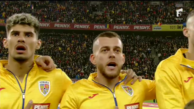 Acum ori niciodată! Imagini emoționante: cum au trăit tricolorii imnul României cântat de Andra pe Arena Națională _4