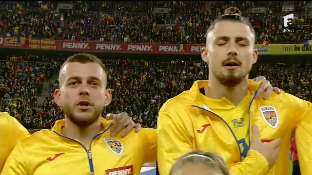 Acum ori niciodată! Imagini emoționante: cum au trăit tricolorii imnul României cântat de Andra pe Arena Națională _5