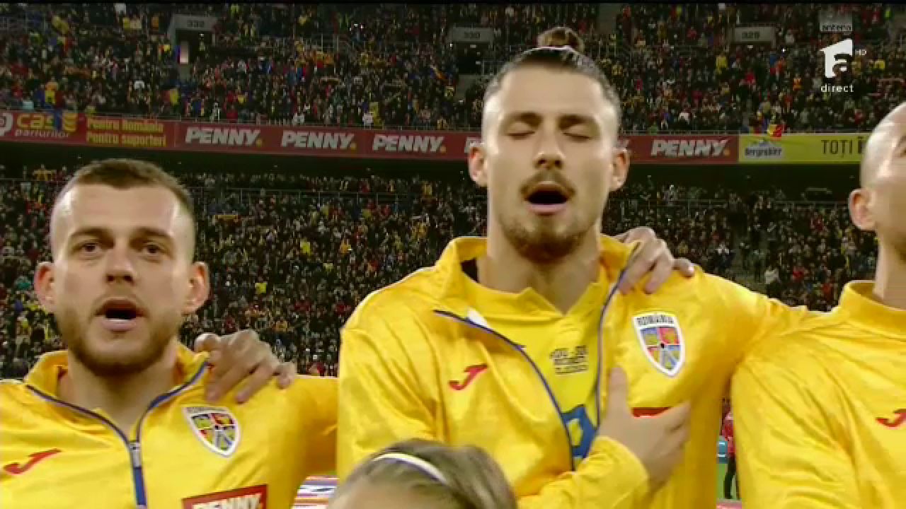 Acum ori niciodată! Imagini emoționante: cum au trăit tricolorii imnul României cântat de Andra pe Arena Națională _6