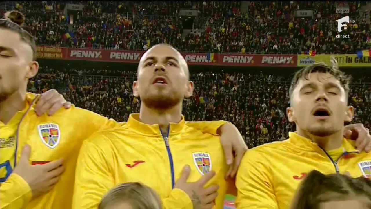 Acum ori niciodată! Imagini emoționante: cum au trăit tricolorii imnul României cântat de Andra pe Arena Națională _7