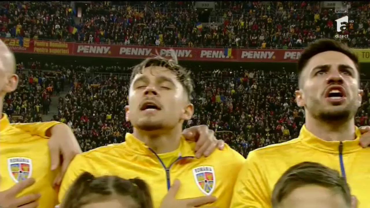 Acum ori niciodată! Imagini emoționante: cum au trăit tricolorii imnul României cântat de Andra pe Arena Națională _9