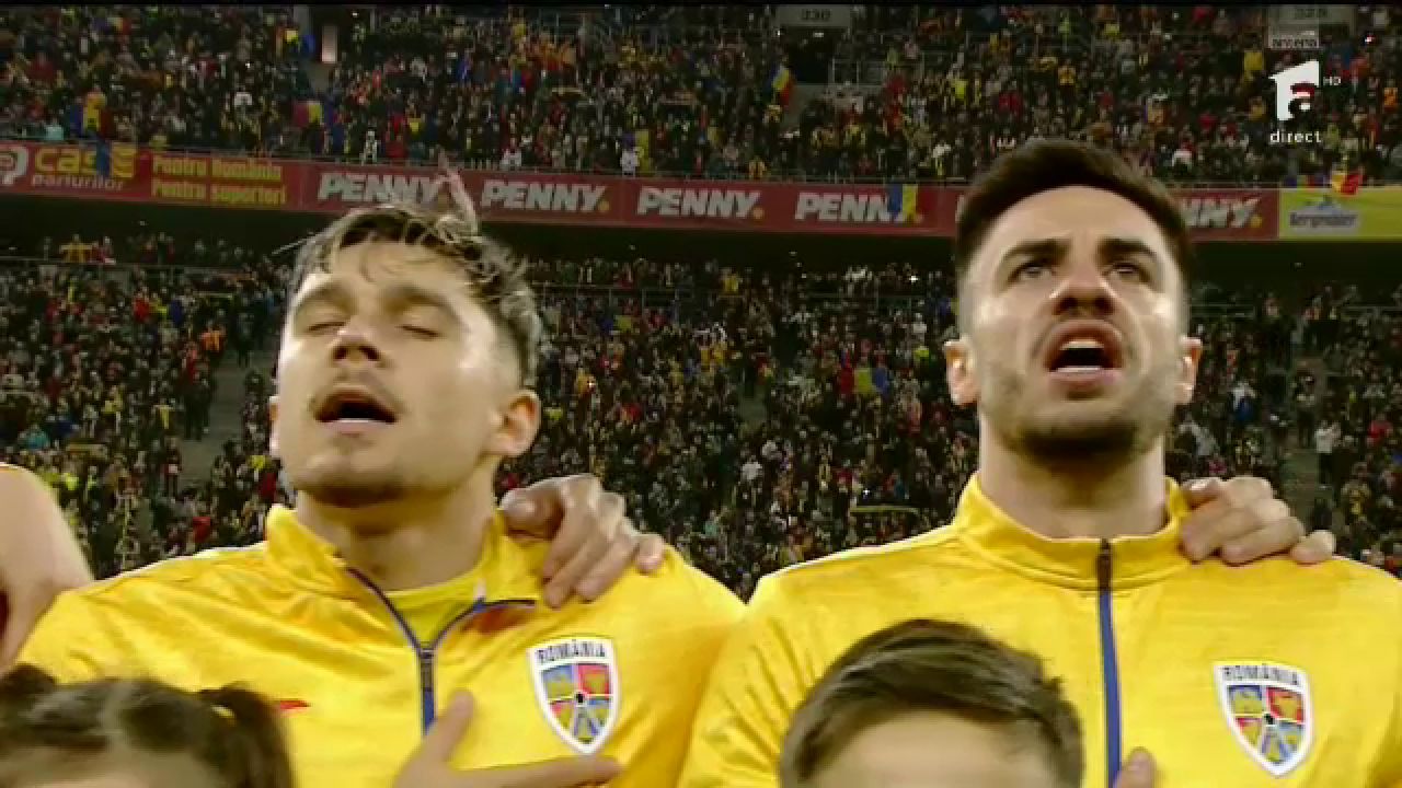 Acum ori niciodată! Imagini emoționante: cum au trăit tricolorii imnul României cântat de Andra pe Arena Națională _10